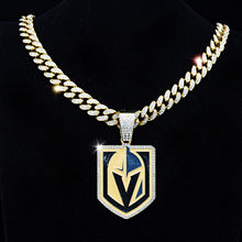 Full Diamond NHL Ice Hockey Necklace Hip Hop Cuban Chain