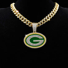 NFL Green Bay Packers Green Bay NFL Football Team Chain Hip Hop Cuba Chain