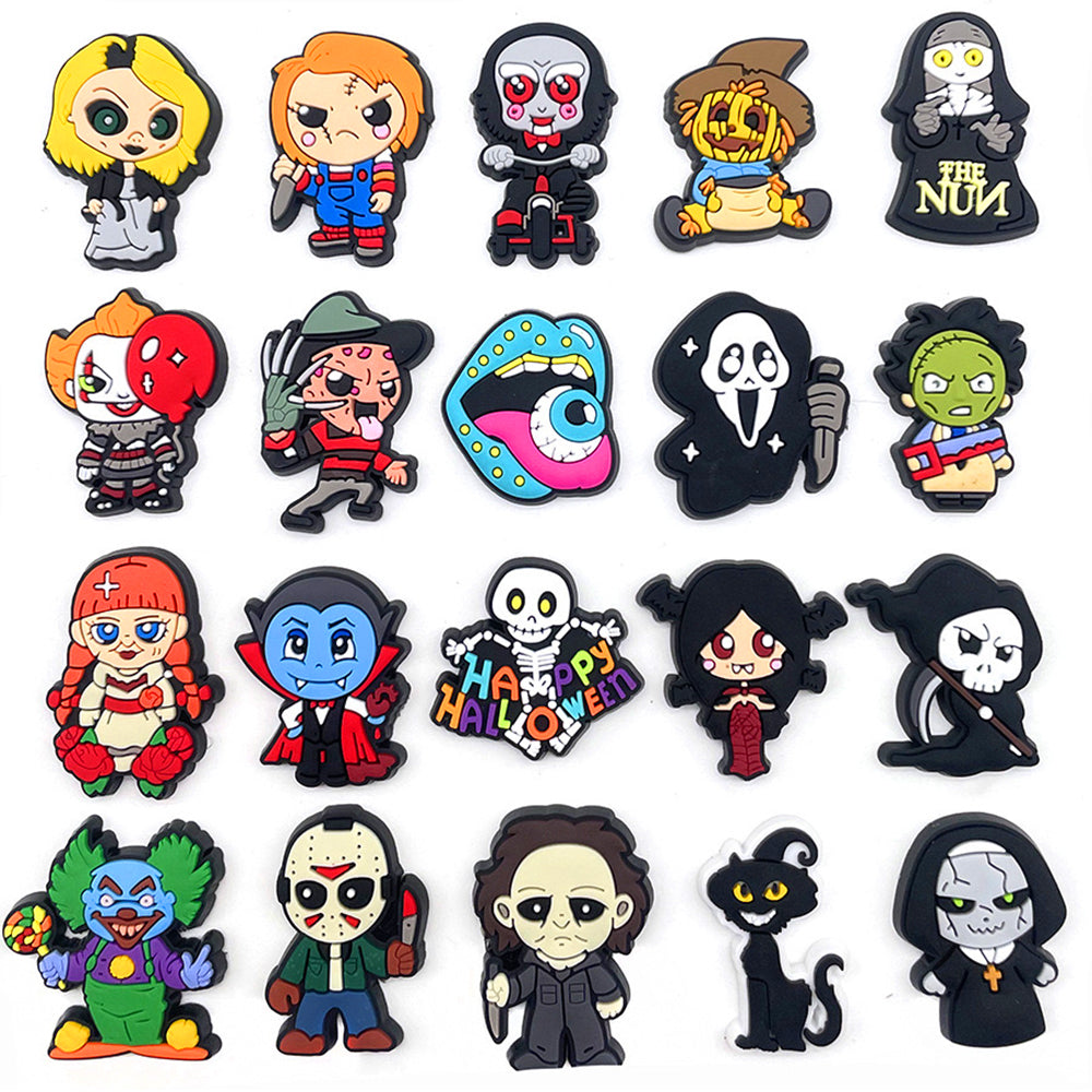 cartoon cute holiday charms shoe decoration charms croc clog accessories for party favor