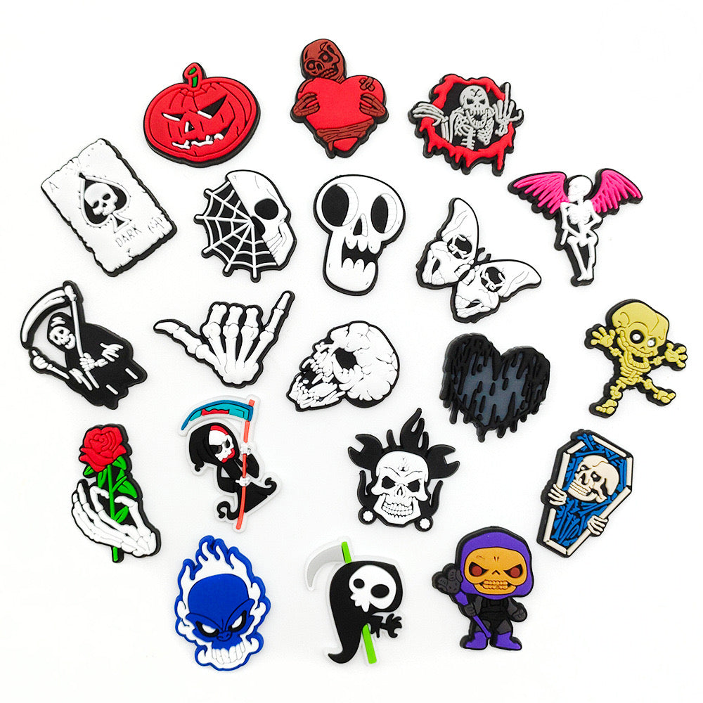 cartoon cute holiday charms shoe decoration charms croc clog accessories for party favor