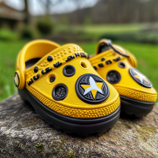 Show Your Pittsburgh Steelers Pride with Custom Crocs Charms!