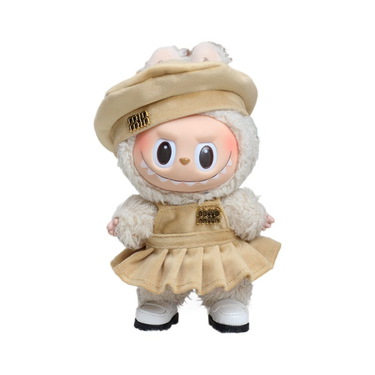 17cm/6.7inch K-pop Yuan Ying Dance Skirt Cute Style for Labubu Gen1/2/3 Party Accessory 1 Piece