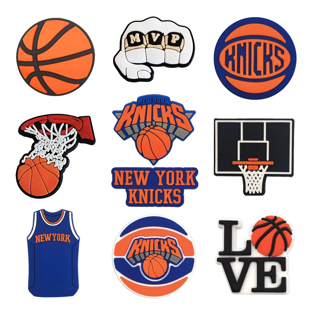 Basketball Sports Charms for Boys Girls Women Men Adults Teens Kids Cute Glog Sandals Decorations for Birthday Party Gift